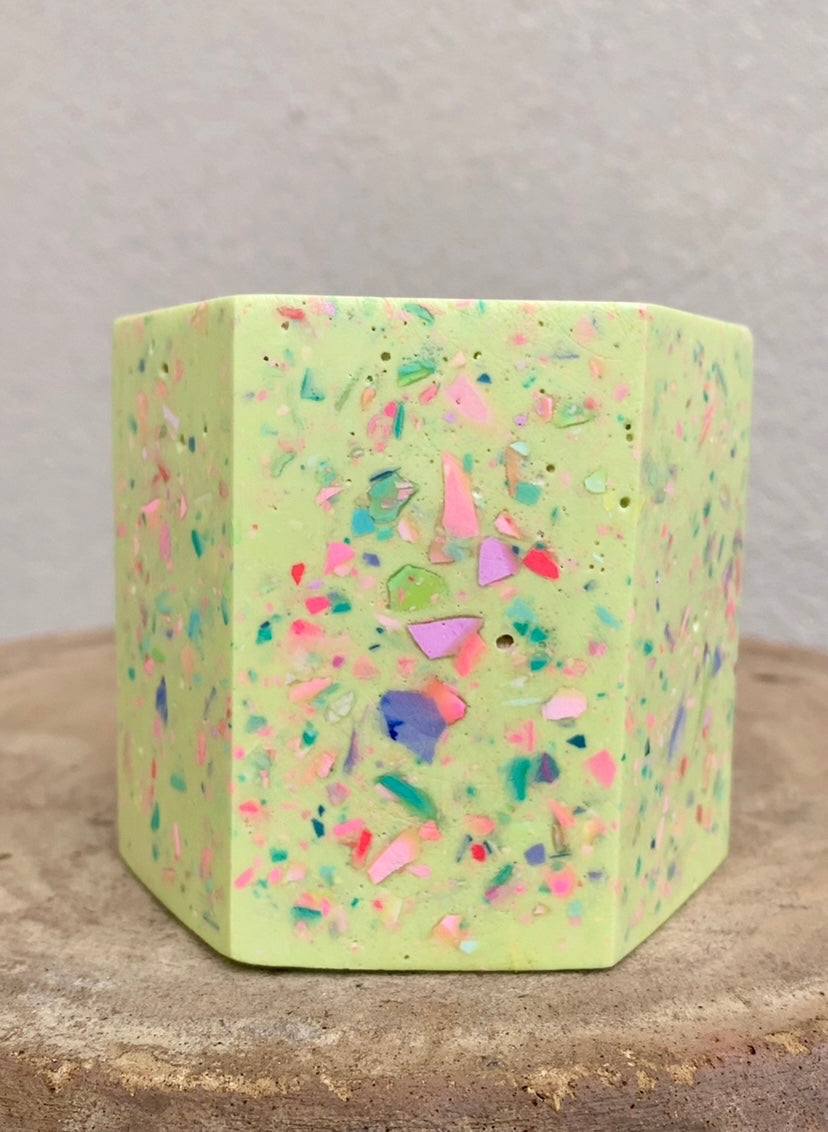 Colorful Terrazzo Plant Pots