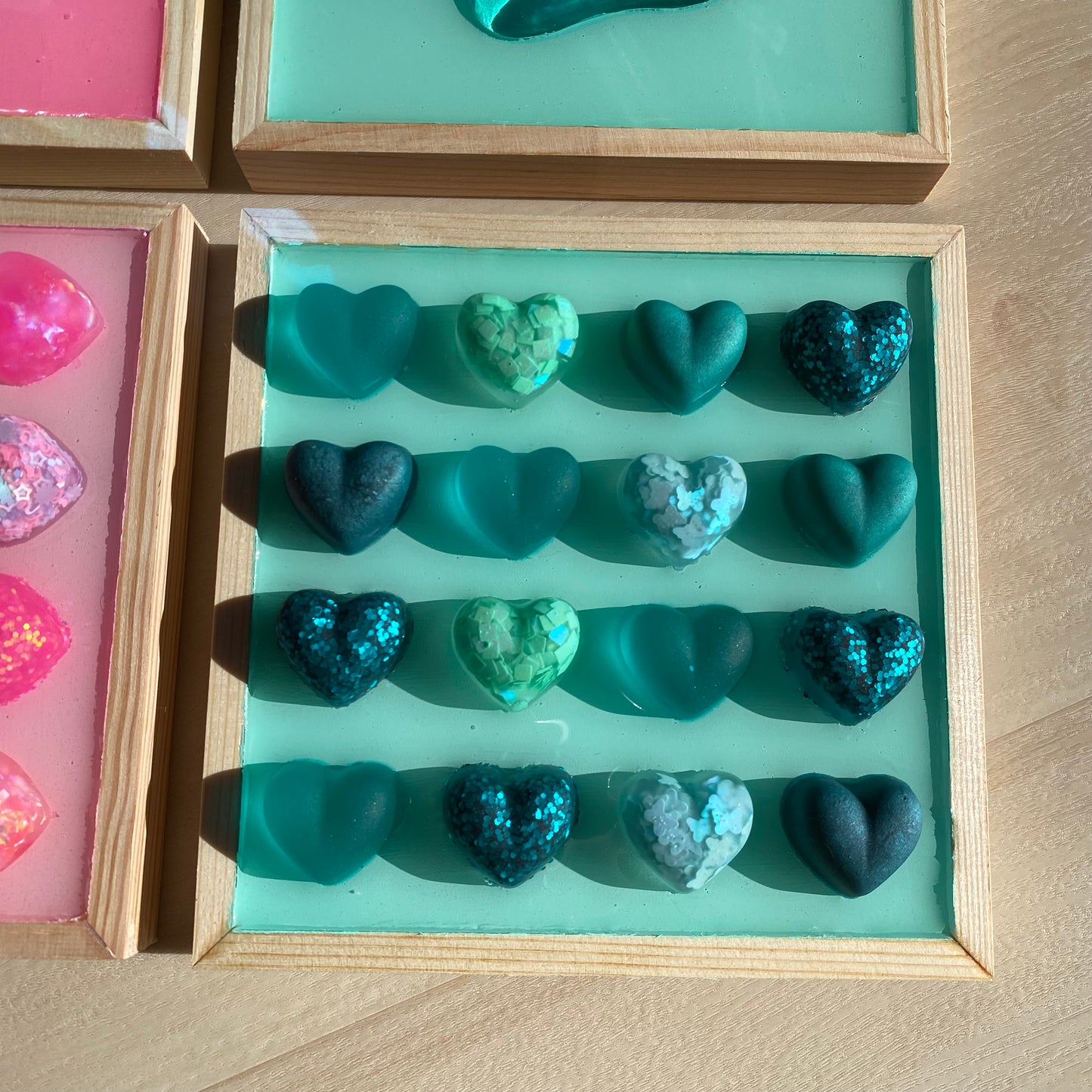 Teal Heart Wall Art - 3D Pop Art Wall Decor