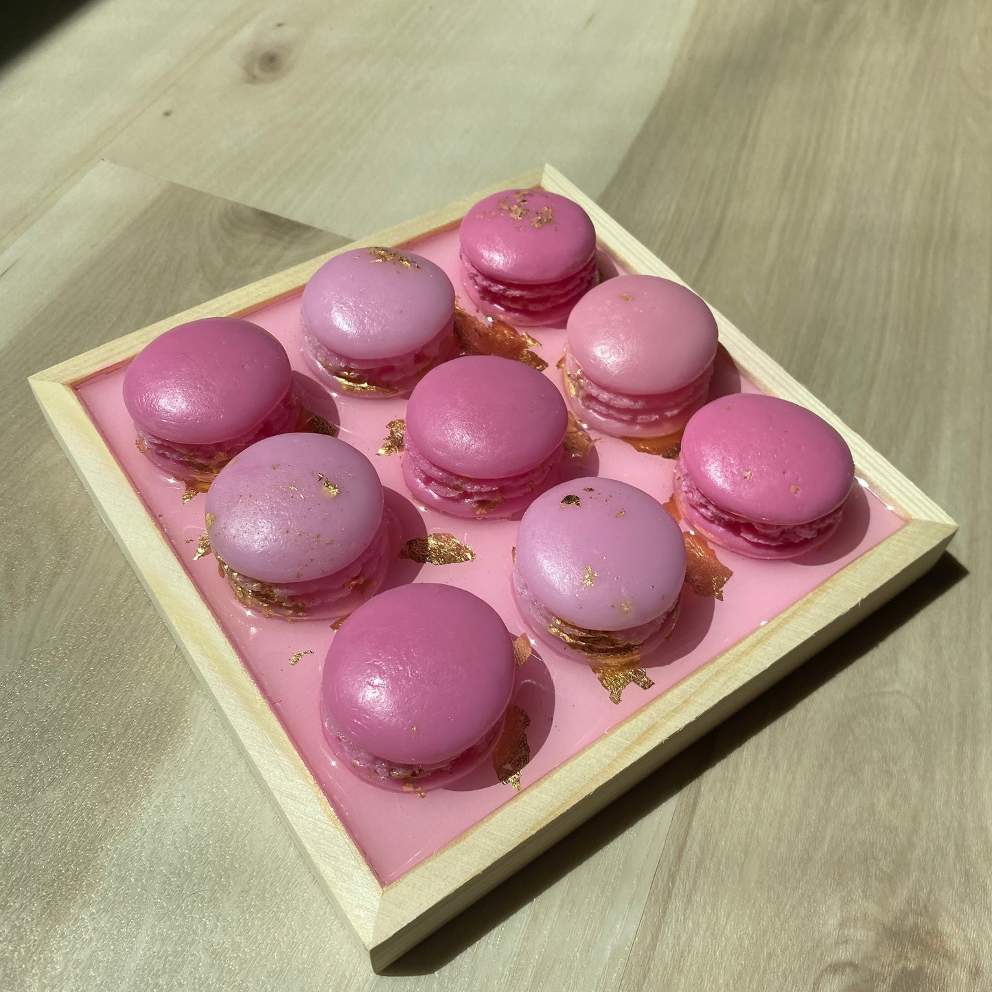 Pink Macaron Wall Art - 3D Pop Art Wall Decor