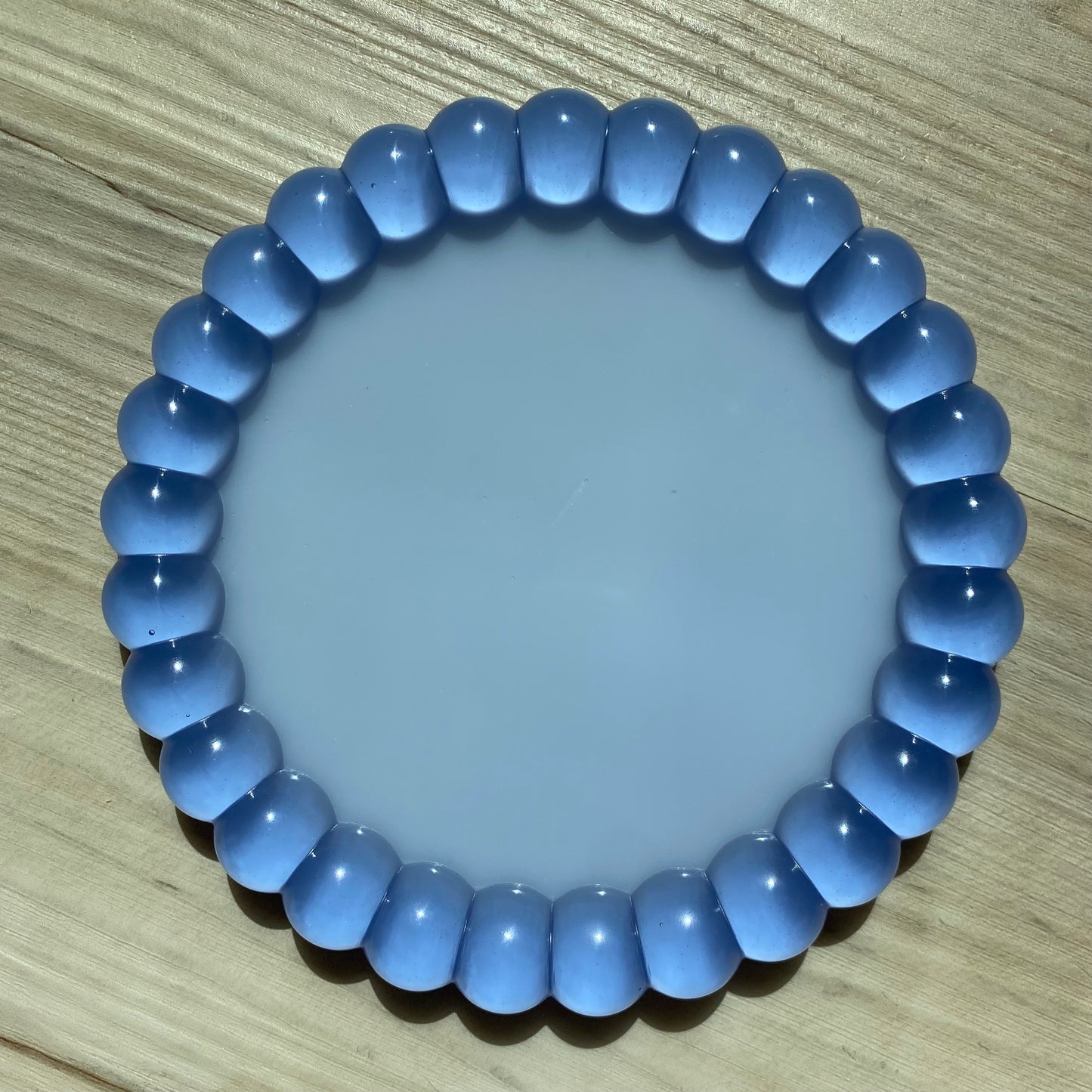 Periwinkle Color Block Trinket Dish