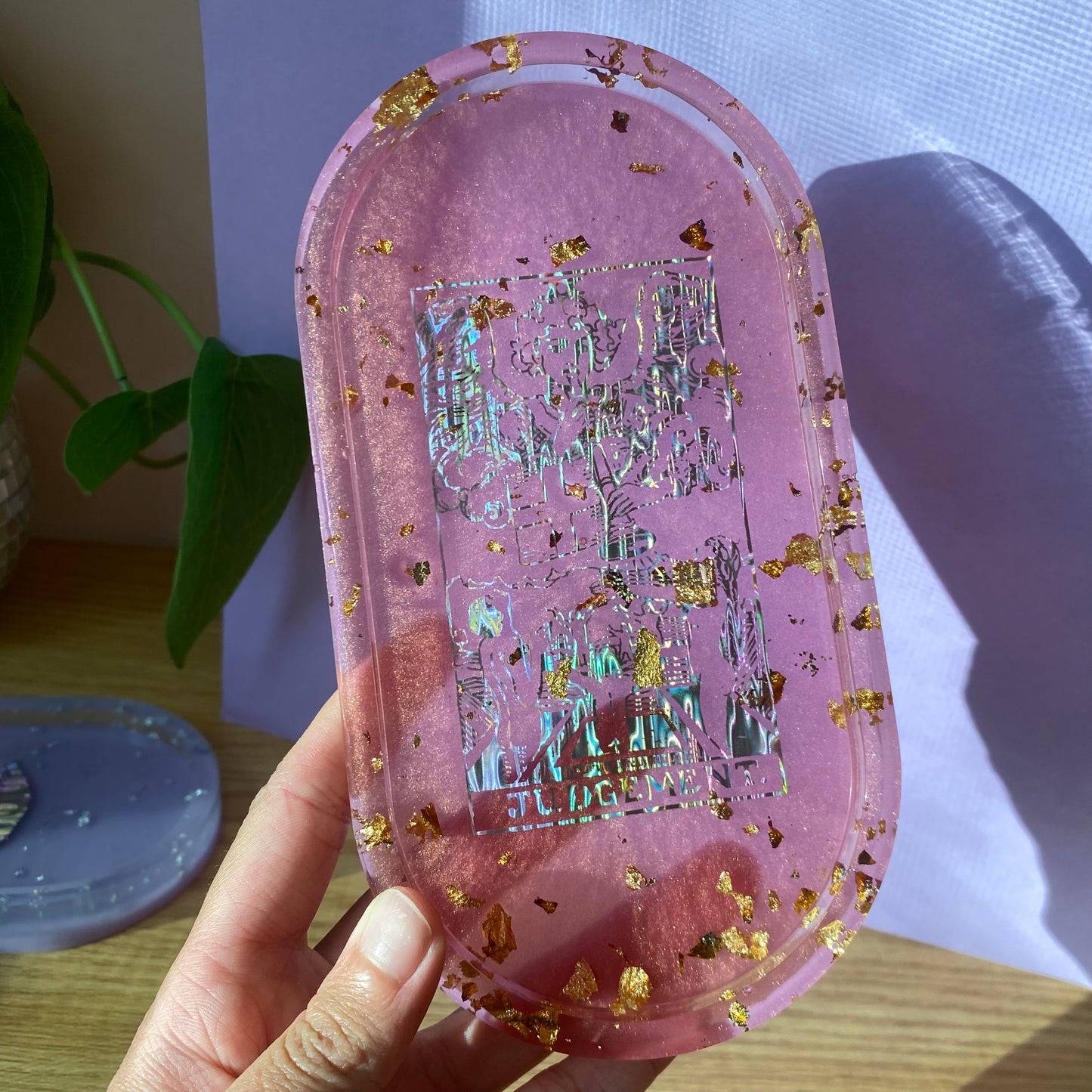 Holographic Tarot Card Tray