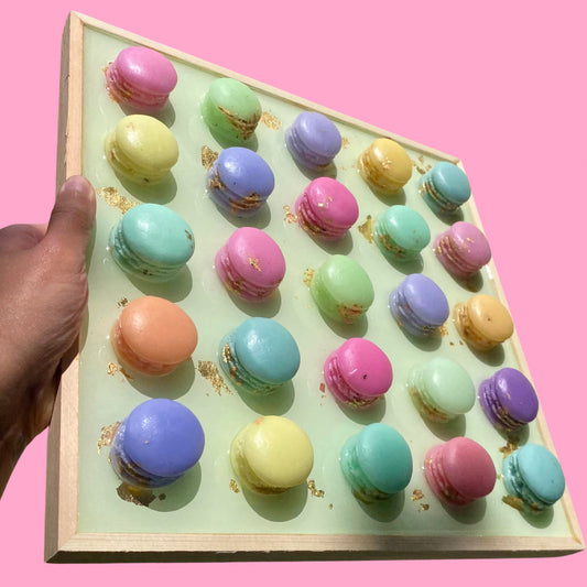 Pastel Macaron Wall Art - 3D Pop Art Wall Decor