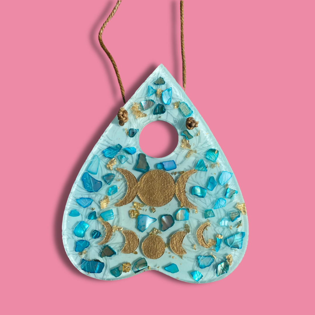 Blue Ouija Planchette Wall Hanging