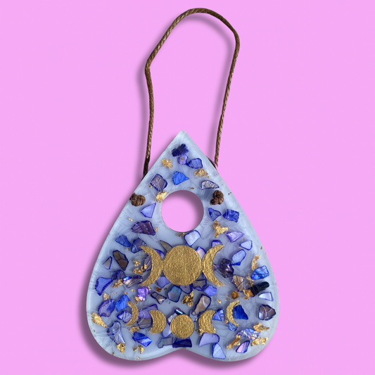 Purple Ouija Planchette Wall Hanging