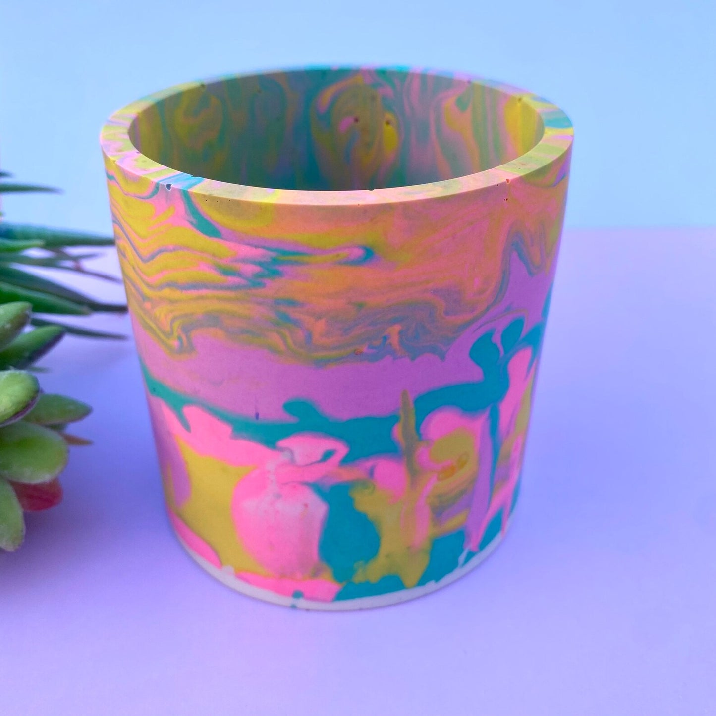 Colorful Planter - 90's Inspired Plant Pot