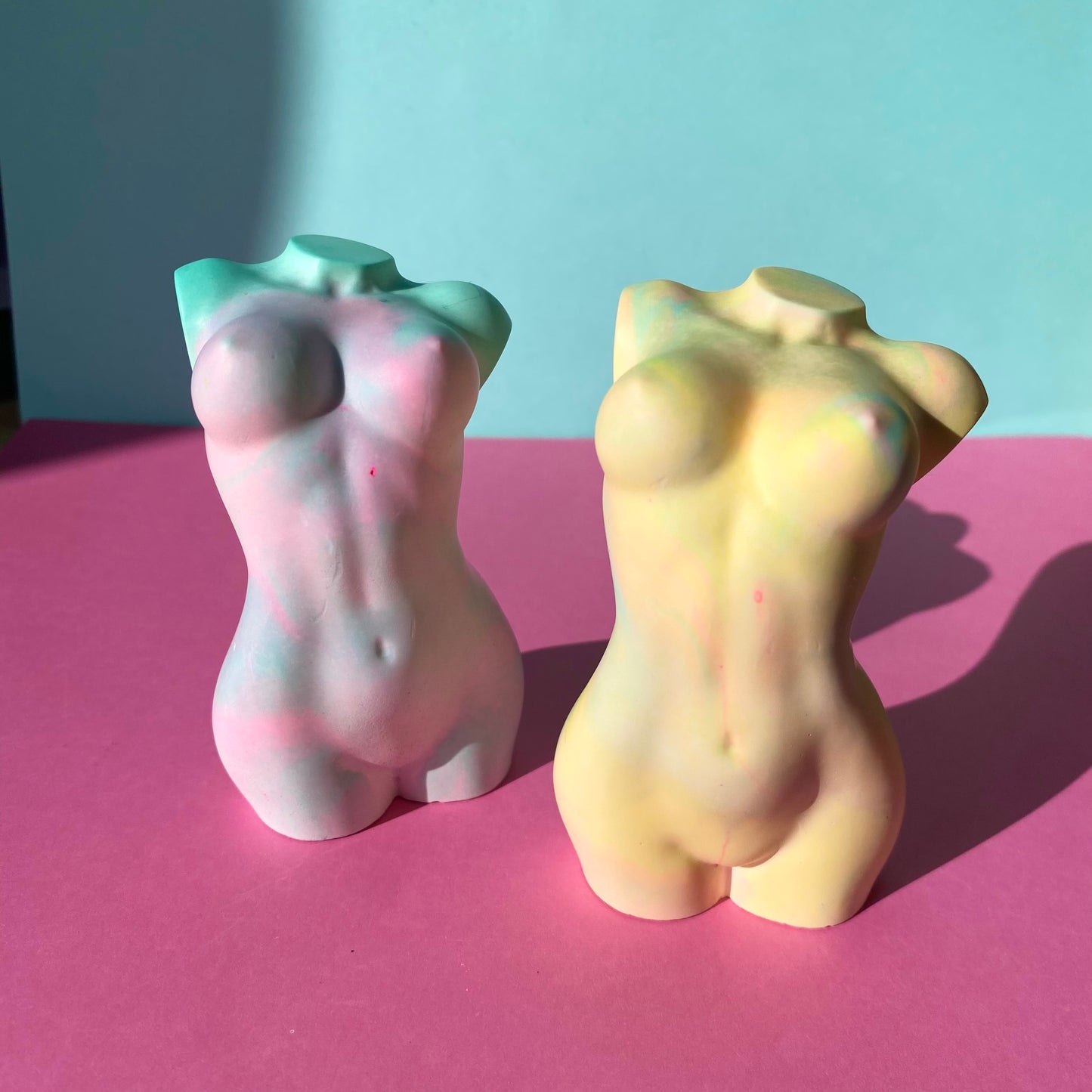 Pastel Mini Goddess Statues