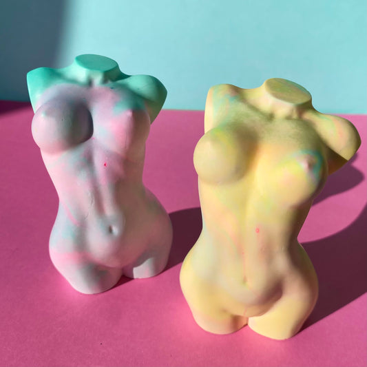 Pastel Mini Goddess Statues