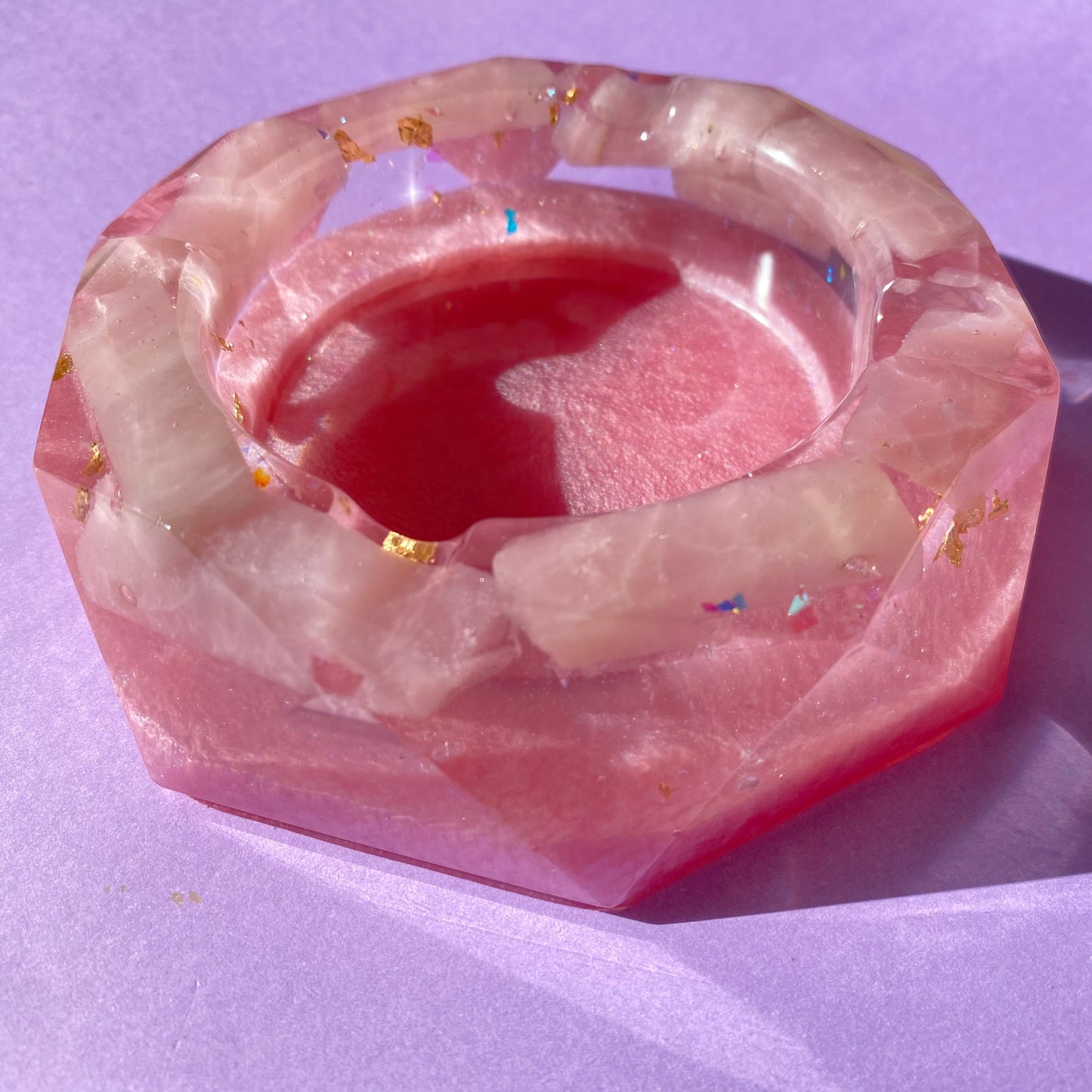 Dreamy Rose Quartz Ash Tray