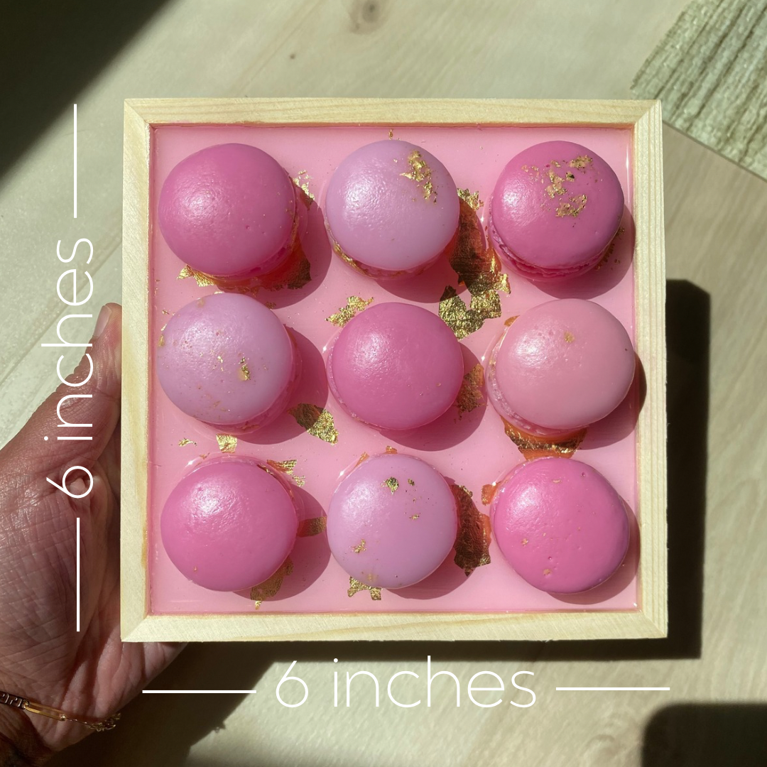 Pink Macaron Wall Art - 3D Pop Art Wall Decor