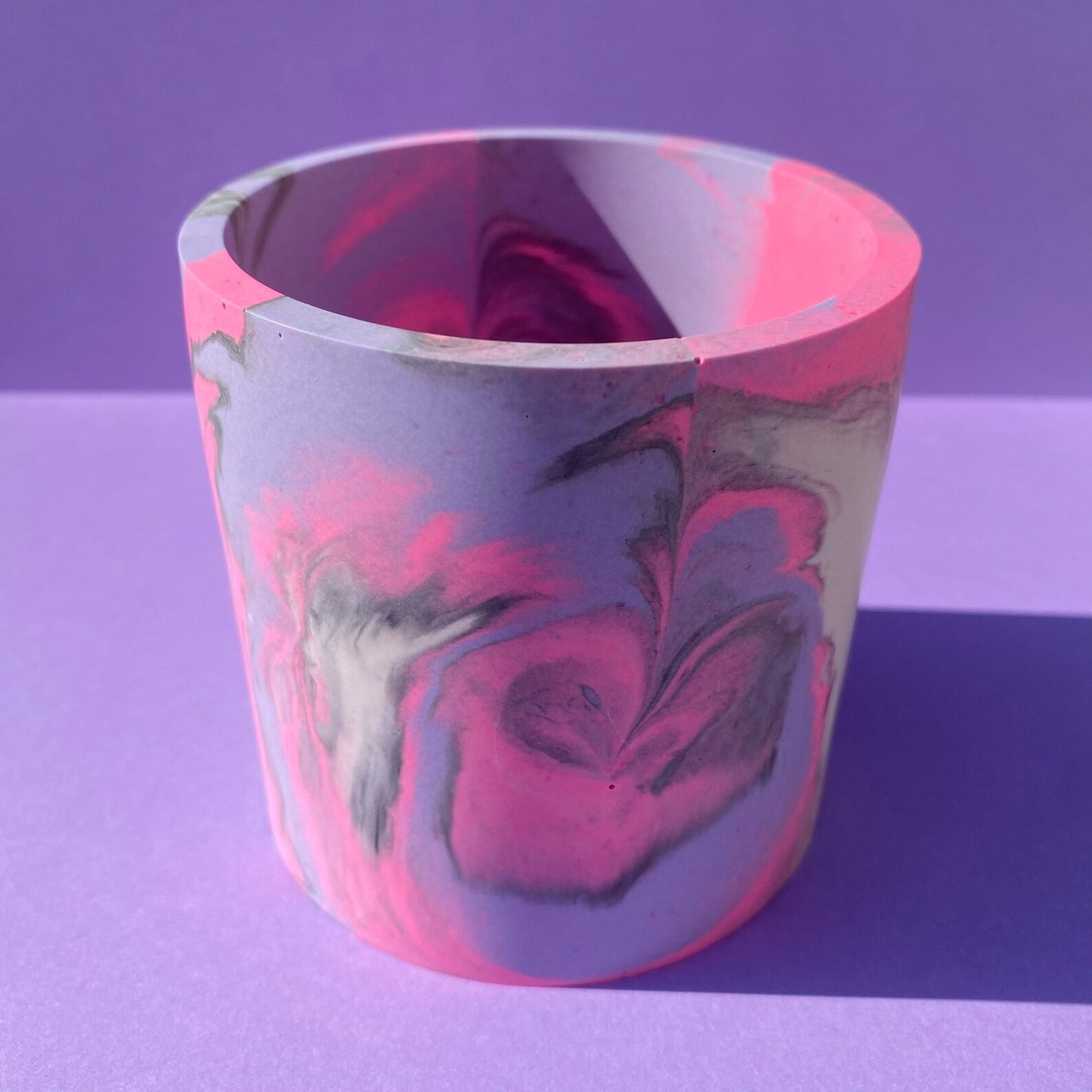 Trippy Purple & Pink Planter