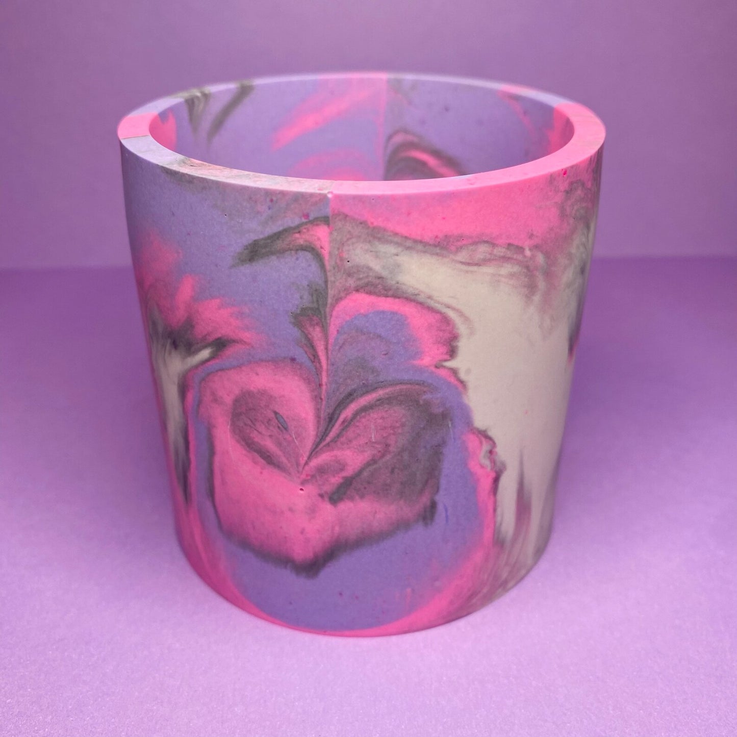 Trippy Purple & Pink Planter