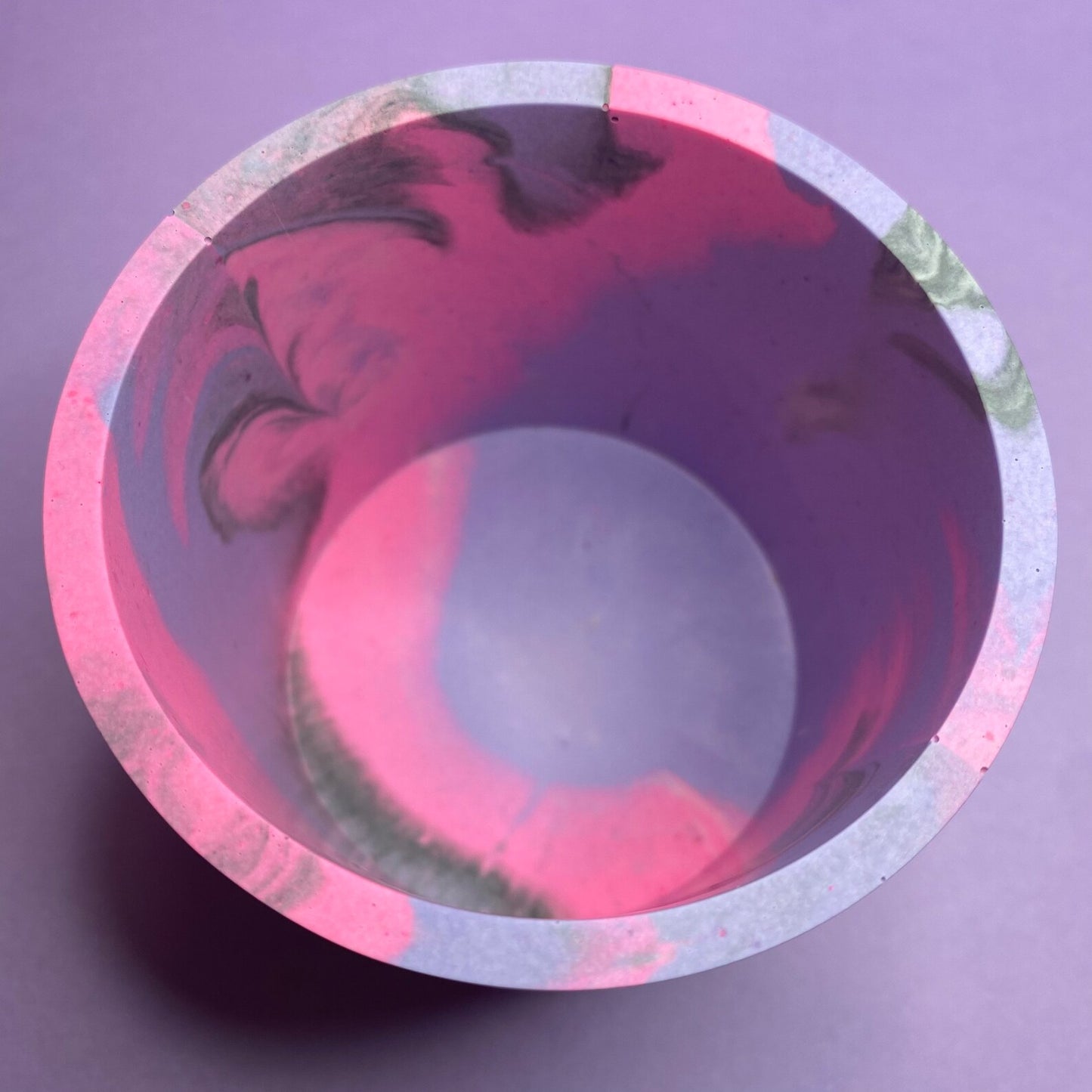 Trippy Purple & Pink Planter