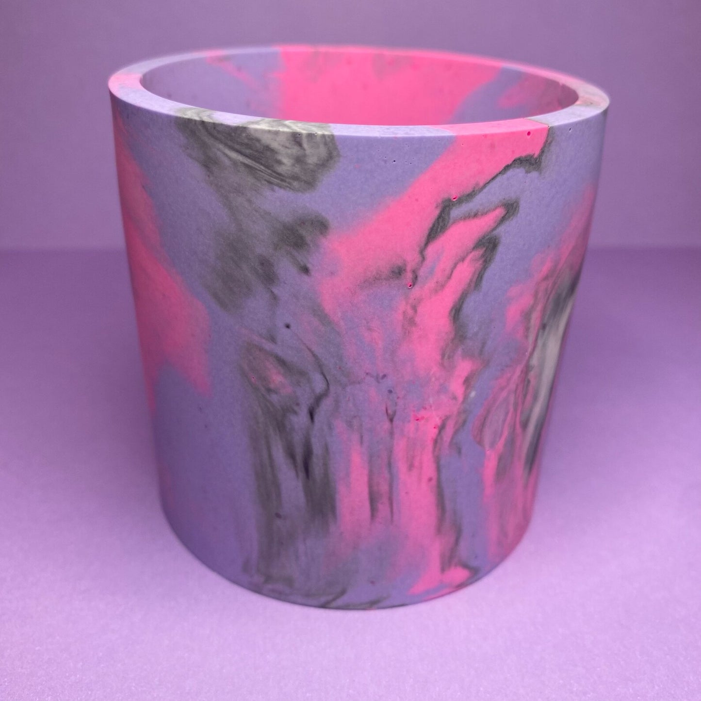 Trippy Purple & Pink Planter