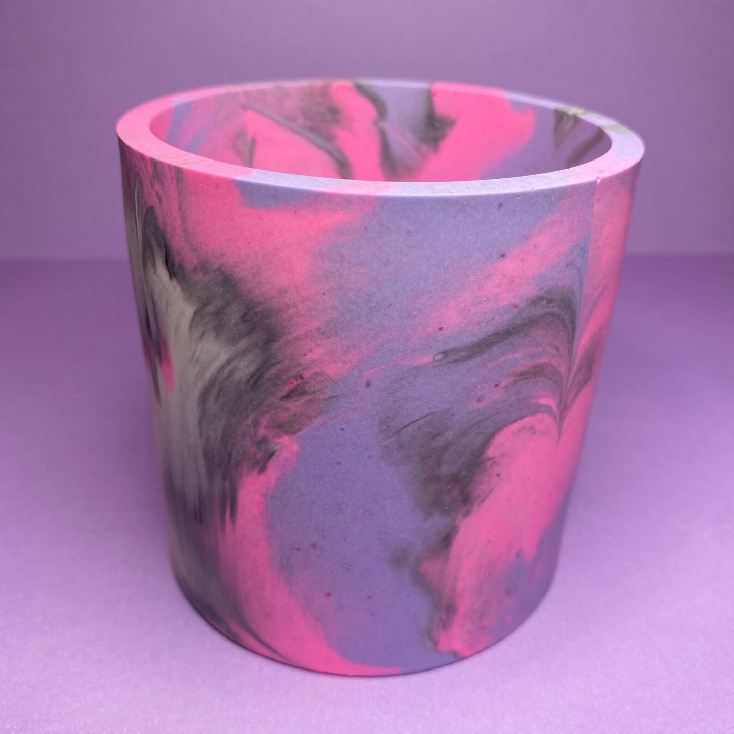 Trippy Purple & Pink Planter