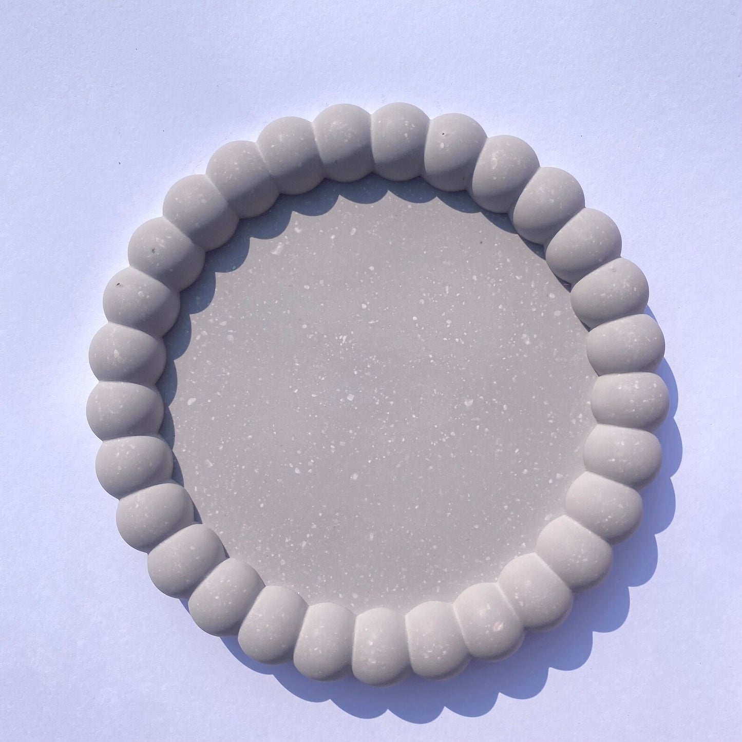 Gray Bubble Trinket Dish