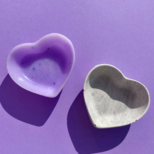 Mini Heart Shaped Trinket Dish