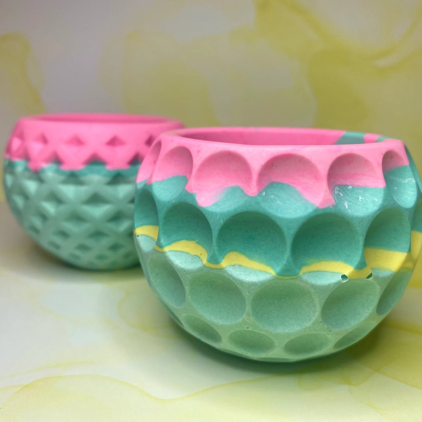 Colorful Tea Light Candle Holders