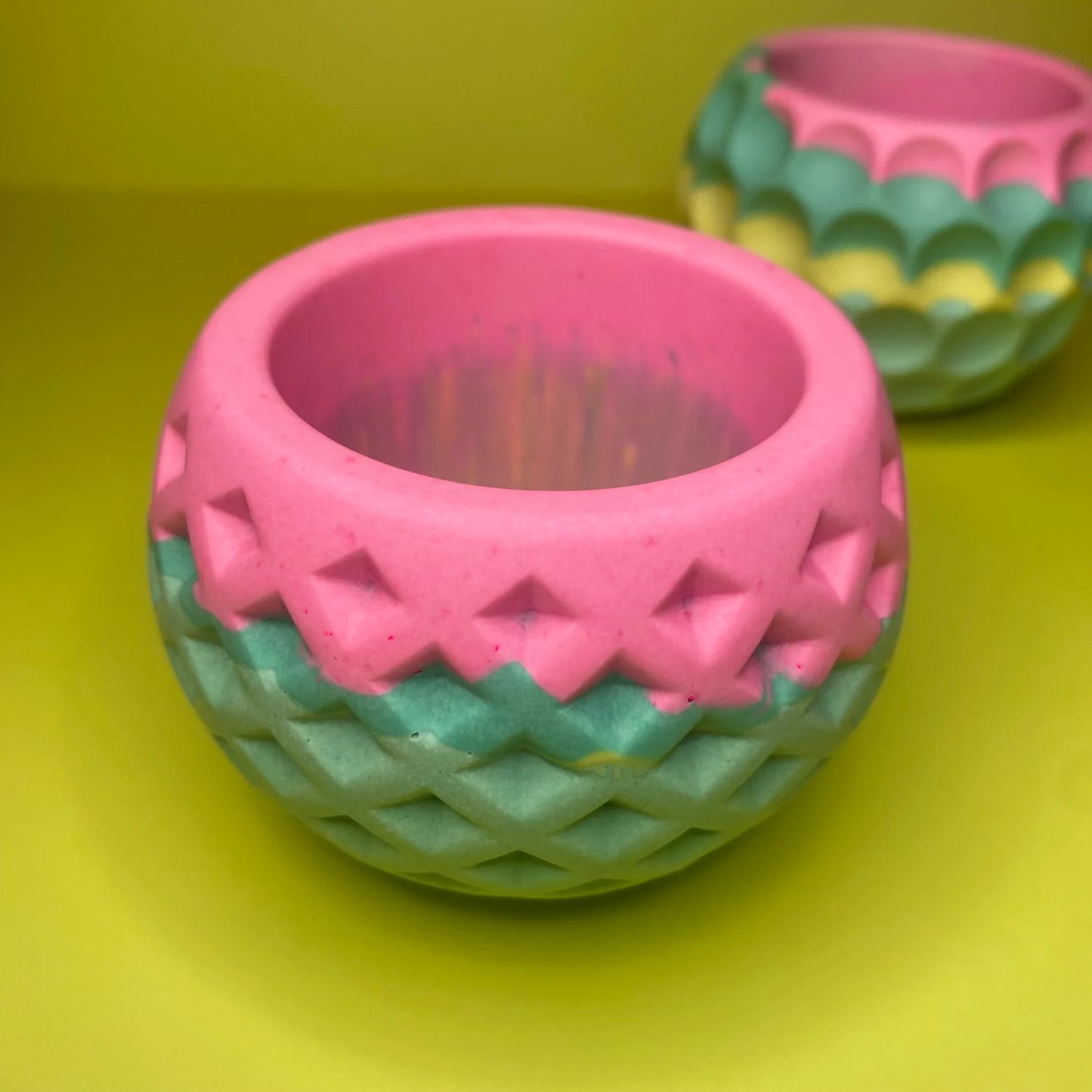 Colorful Tea Light Candle Holders