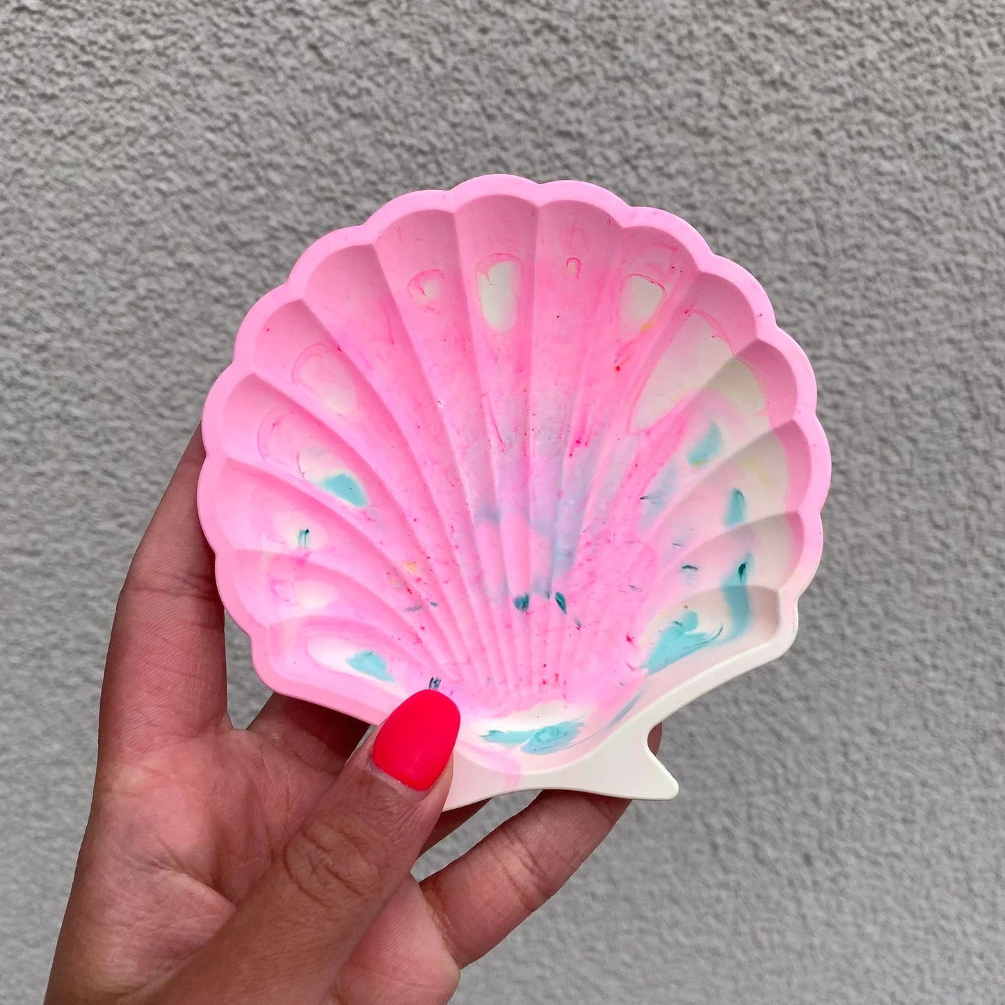 Pastel Shell Trinket Dish