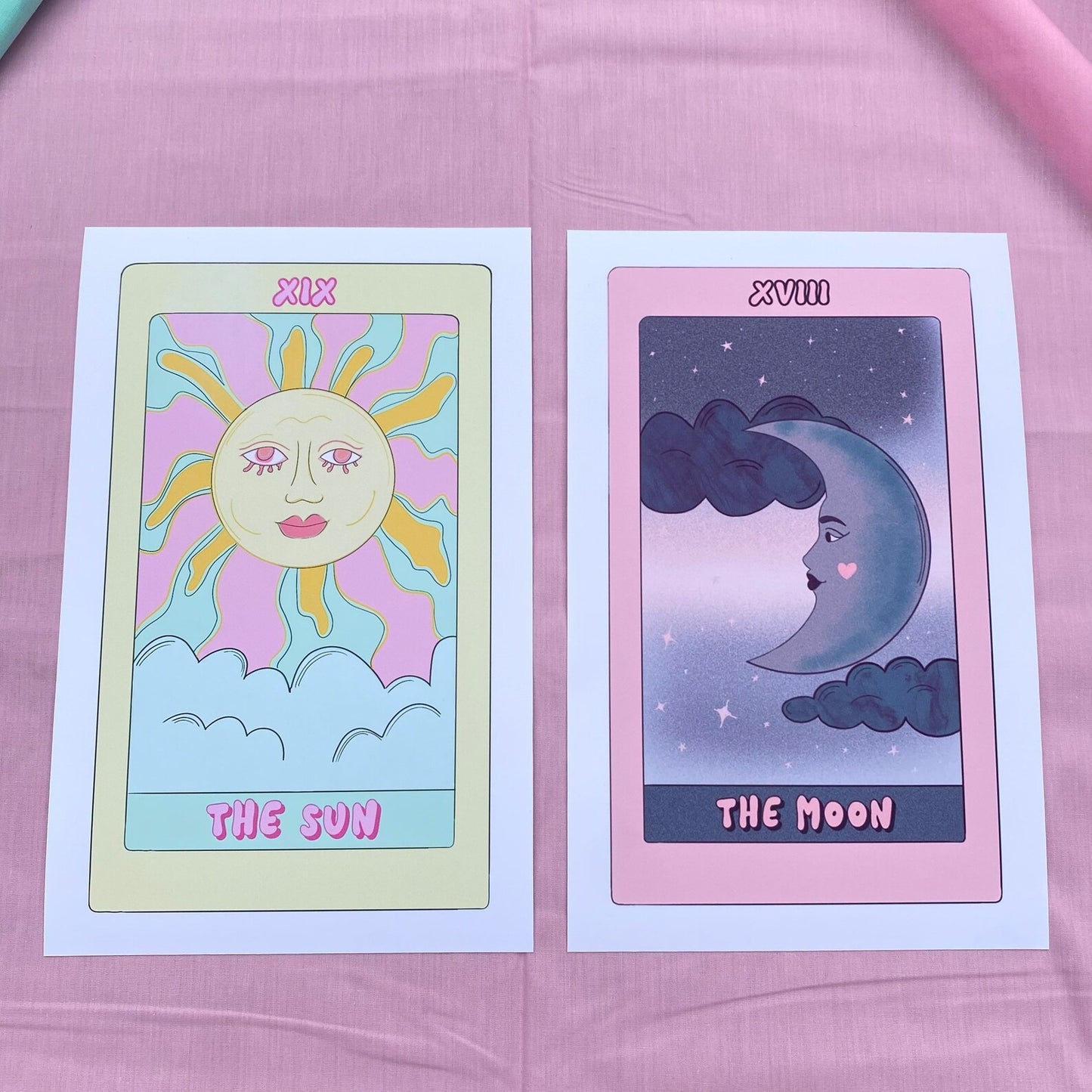 'The Sun' Tarot Card Print - 7" x 11"