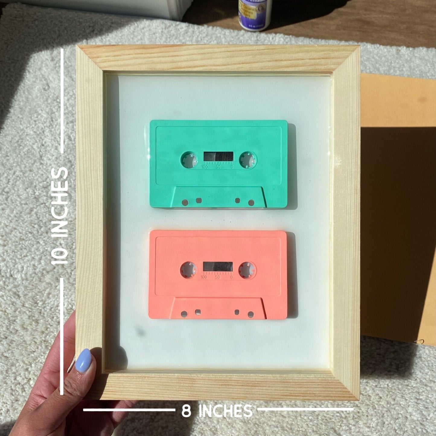 Retro Wall Art - Cassette Tape Wall Hanging