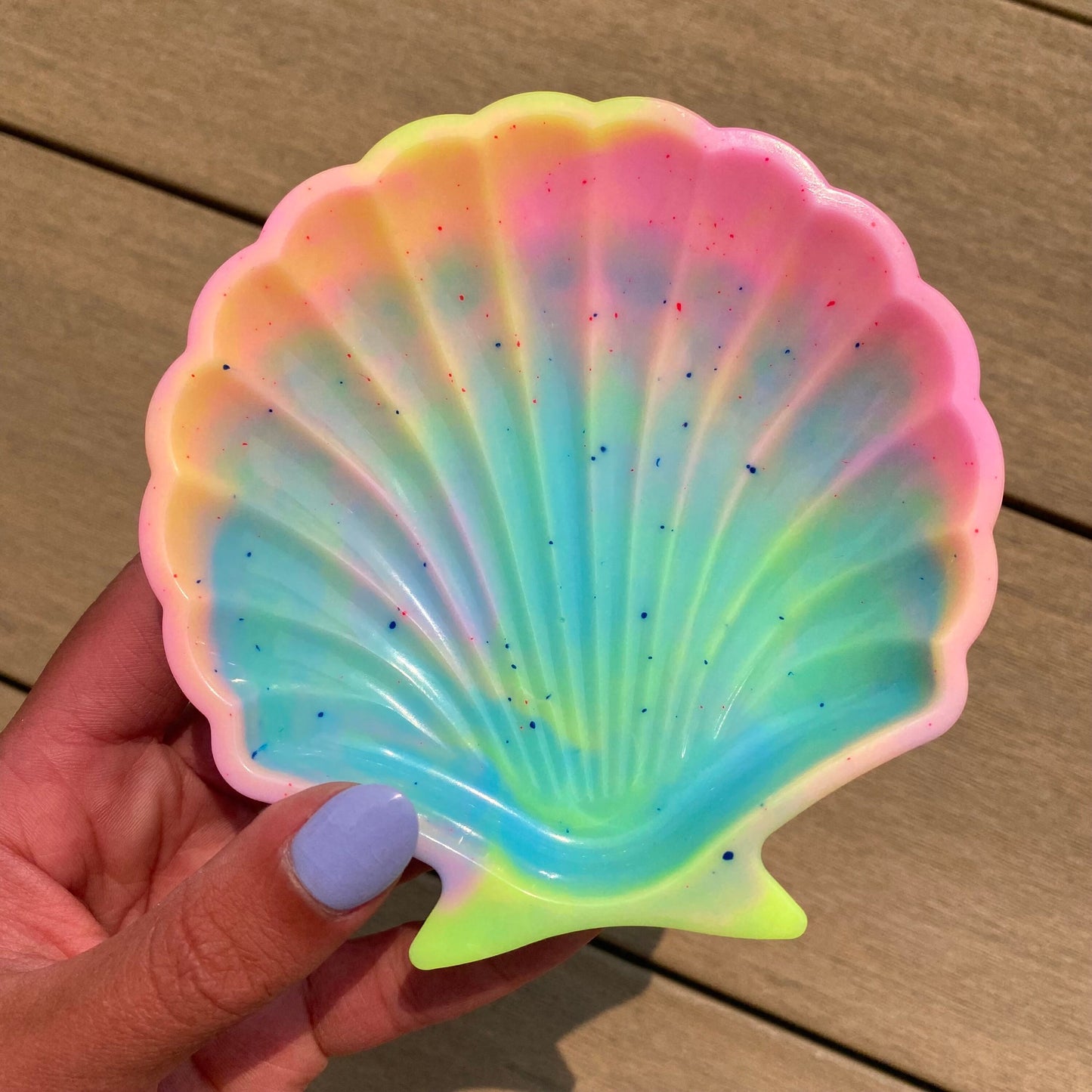 Rainbow Trinket Dish - Maximalist Home Decor, Dopamine Decor - Pride Month