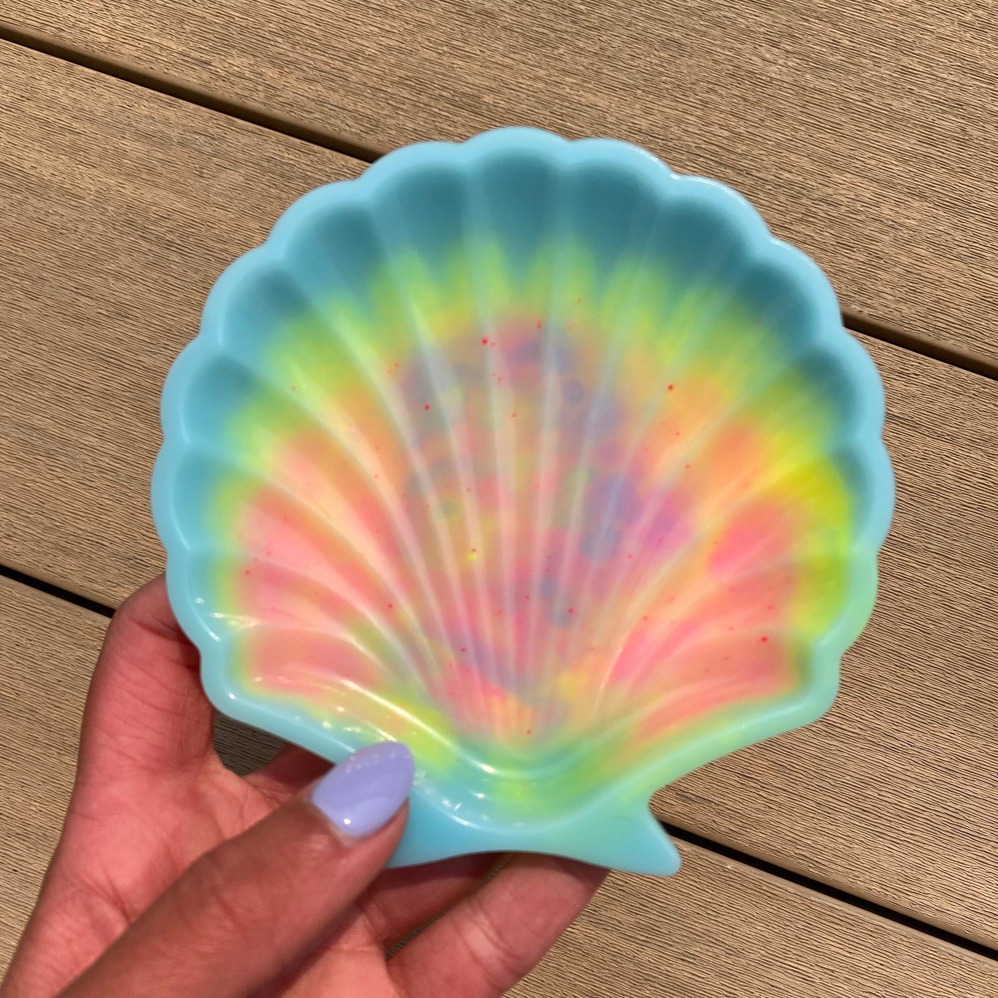 Rainbow Trinket Dish - Maximalist Home Decor, Dopamine Decor - Pride Month