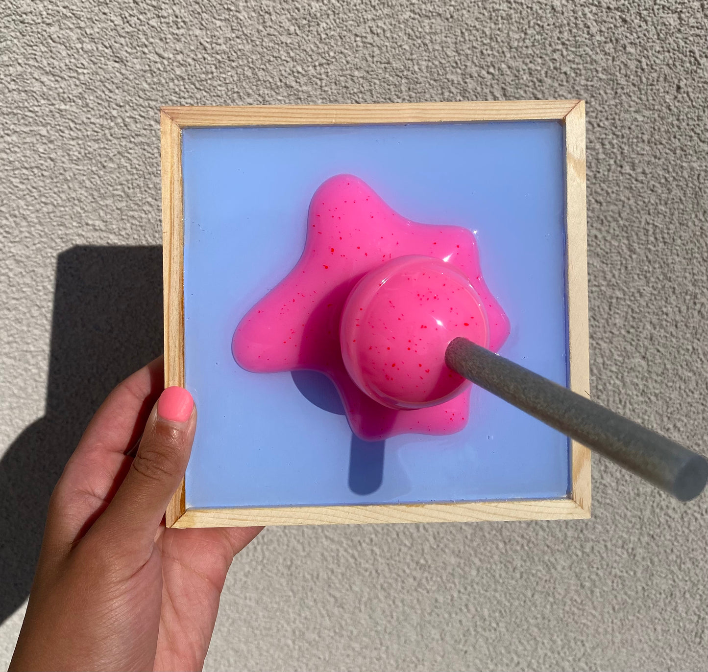 Melting Lollipop Wall Art - 3D Pop Art Wall Decor (The Barbie Collection)