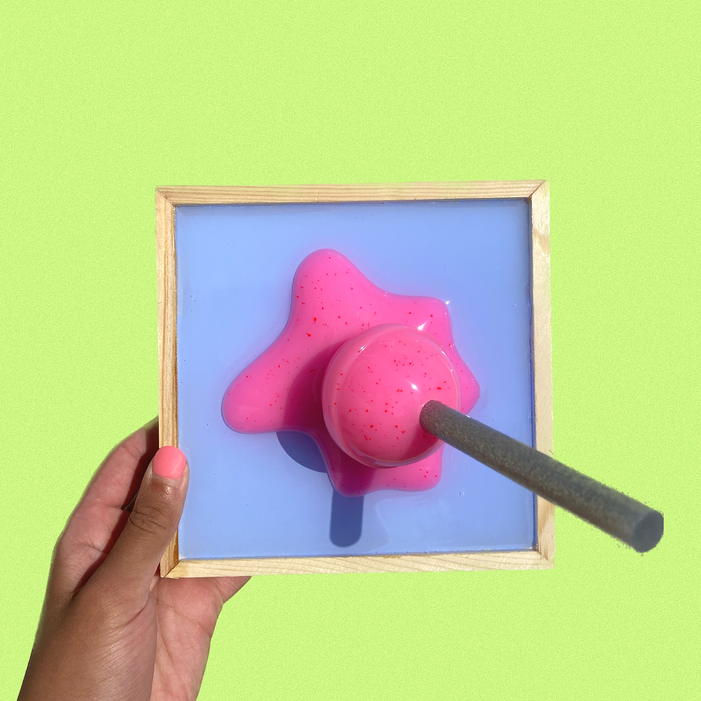 Melting Lollipop Wall Art - 3D Pop Art Wall Decor (The Barbie Collection)