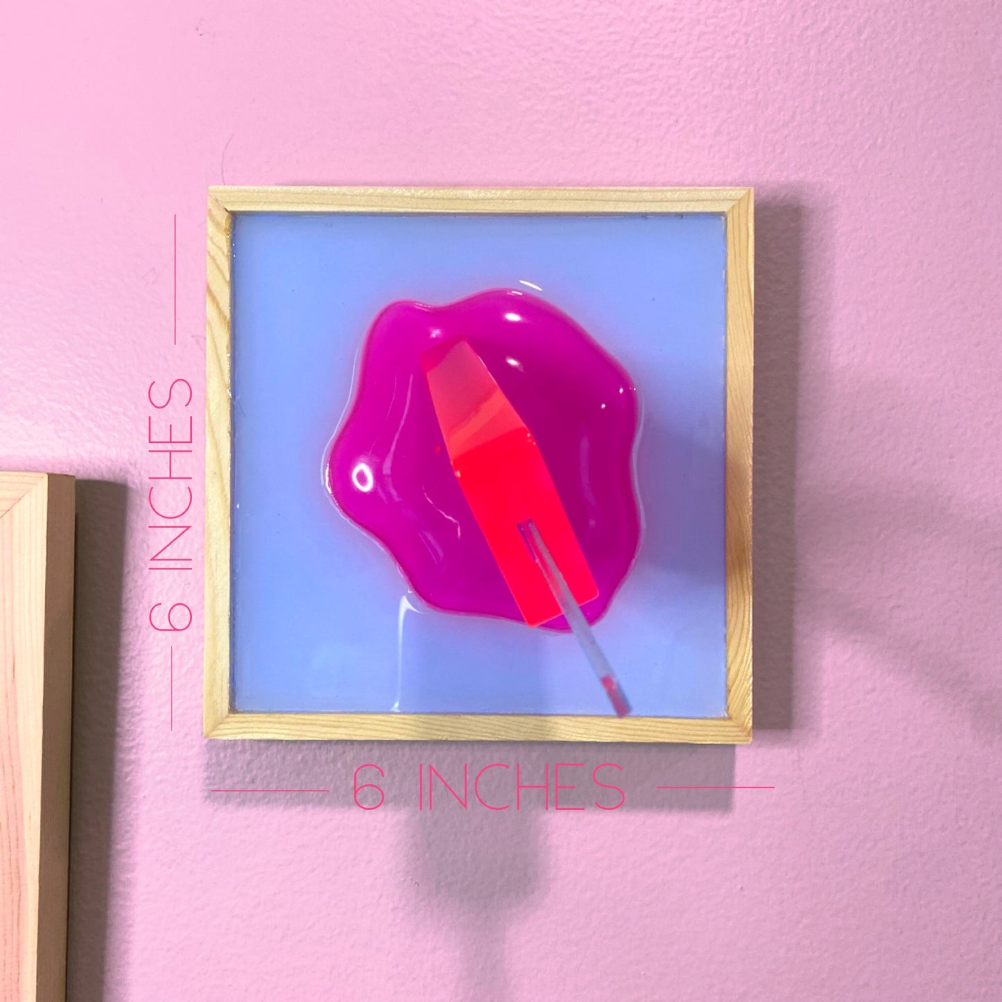 Melting Popsicle Wall Art - 3D Pop Art Wall Decor (The Barbie Collection)