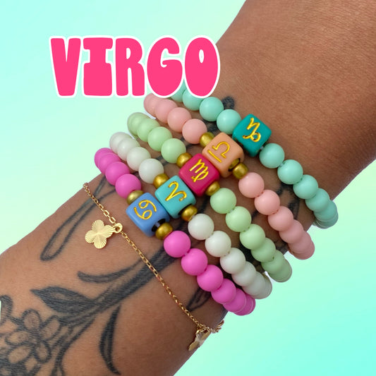 Virgo Bracelets - Personalized Zodiac Bracelets