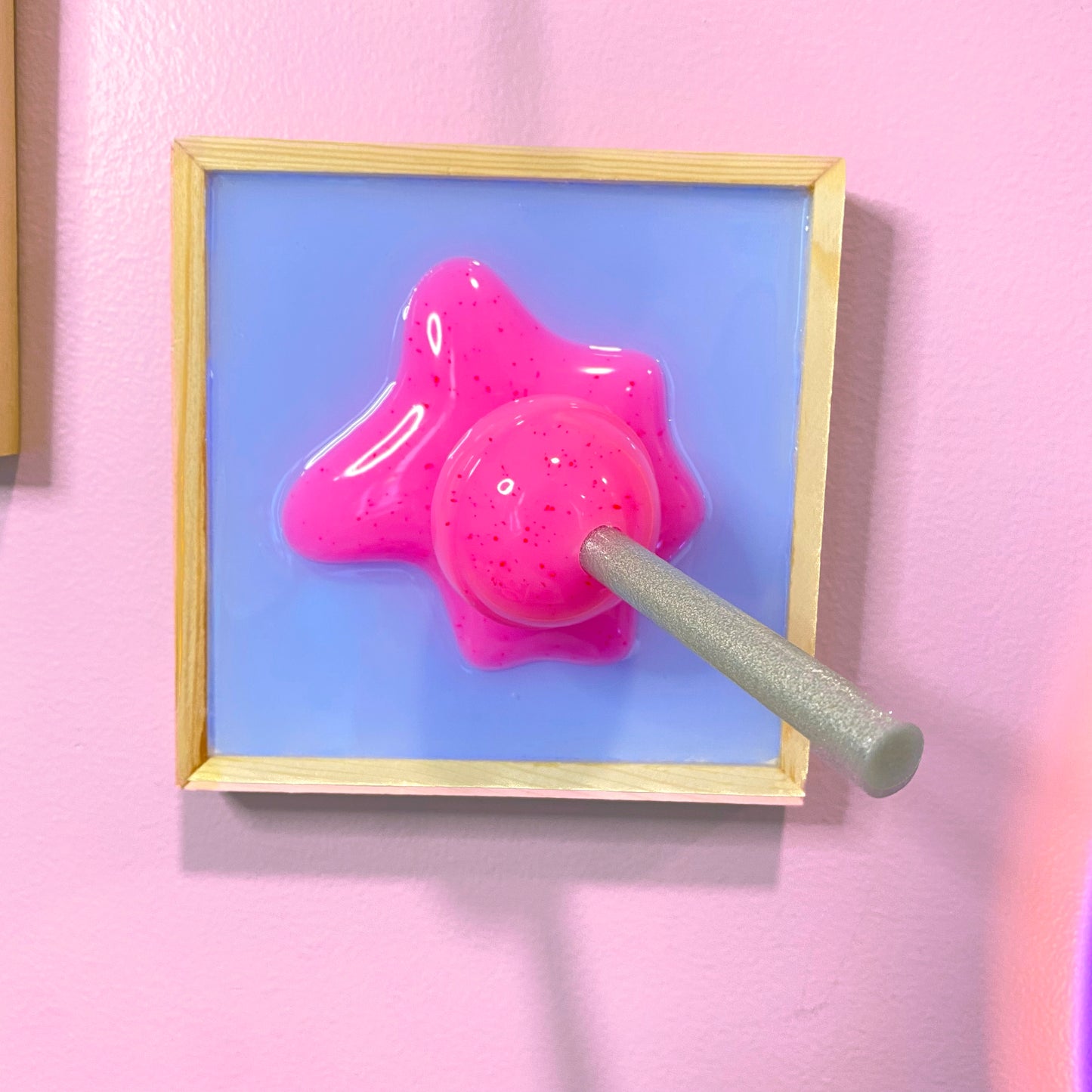 Melting Lollipop Wall Art - 3D Pop Art Wall Decor (The Barbie Collection)