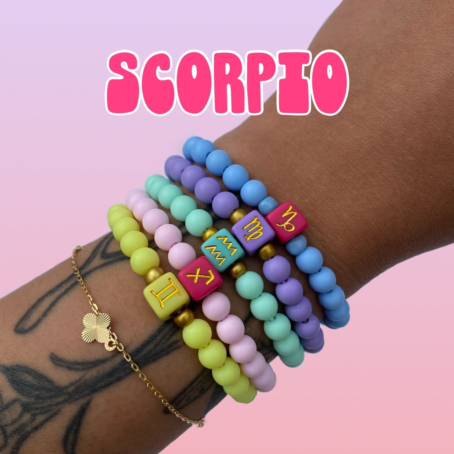 Scorpio Bracelets - Personalized Zodiac Bracelets