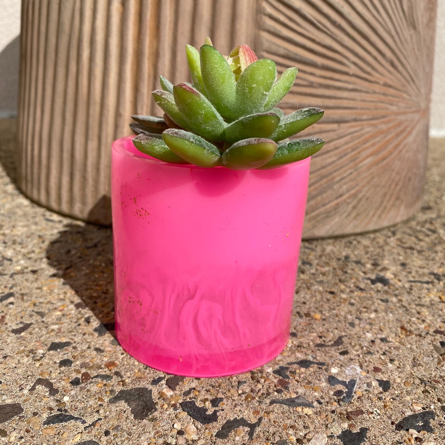 Neon Pink Plant Pot - The Barbie Collection