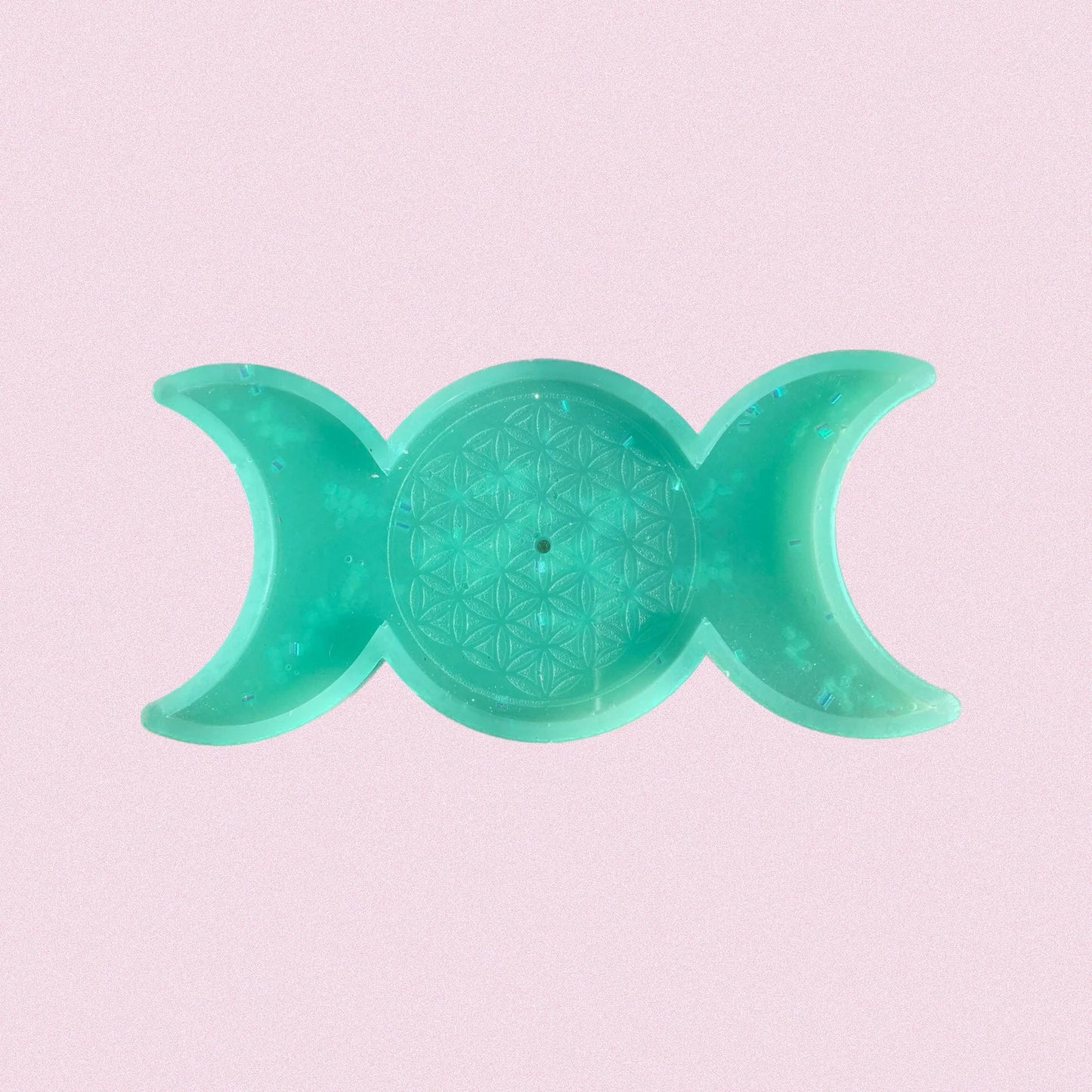 Mint Lunar Incense Holder