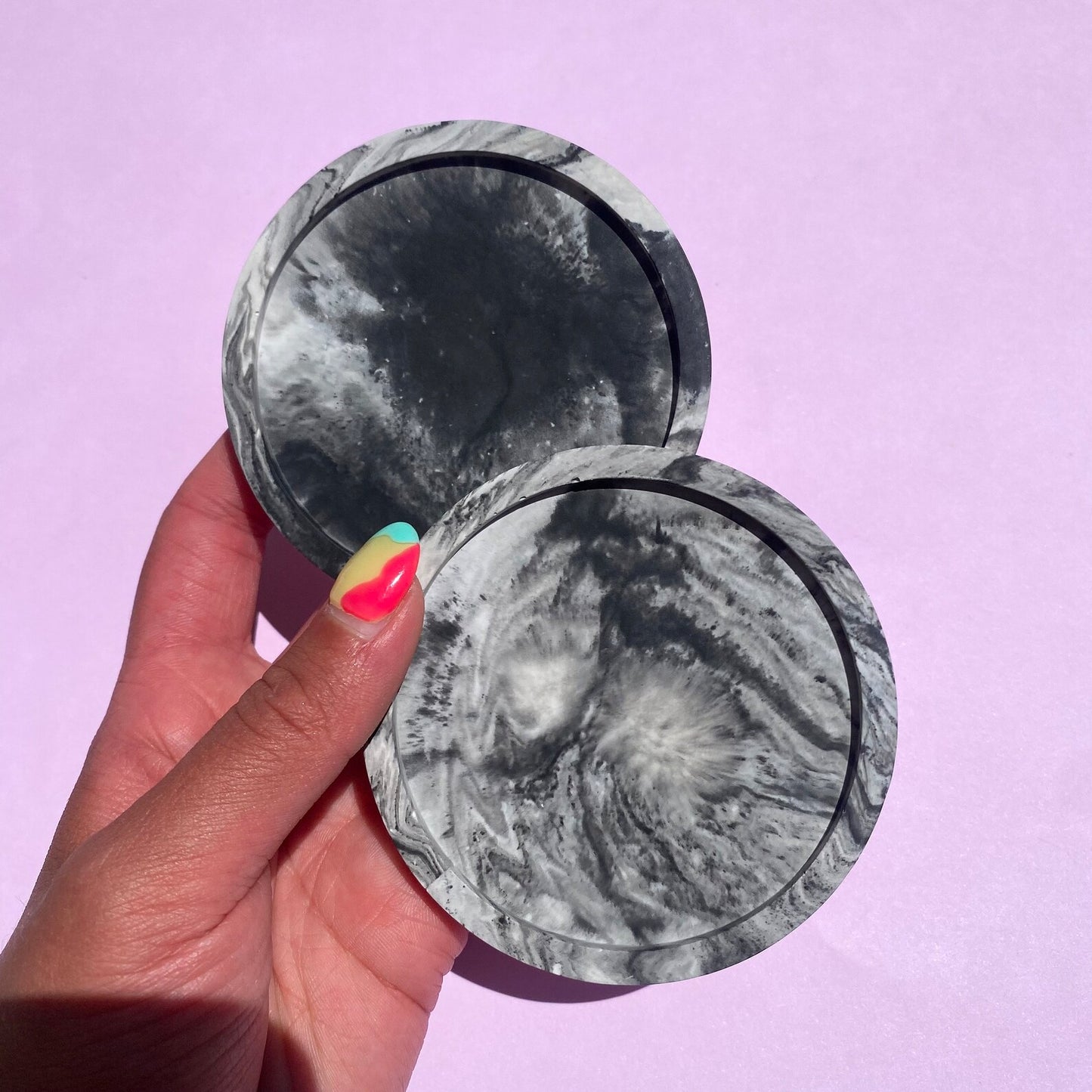 Marbled Coaster Set