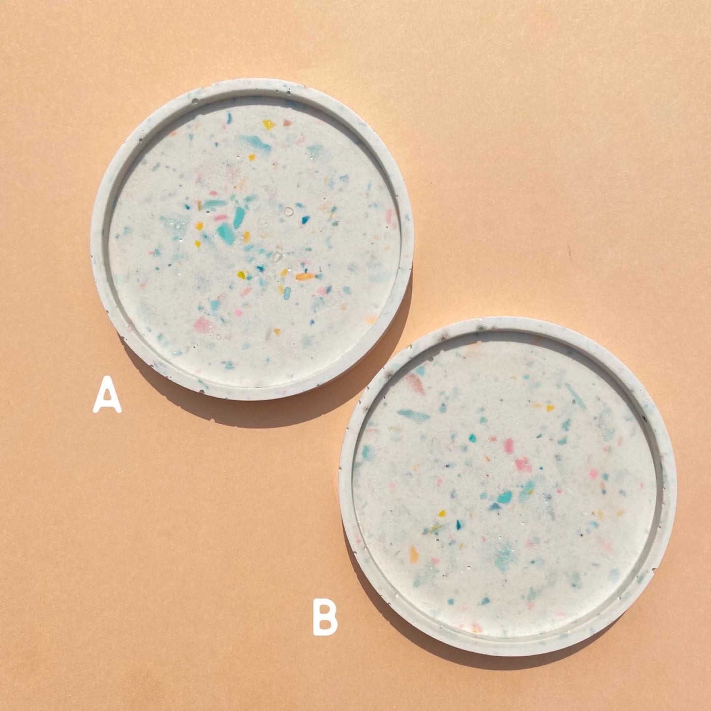 Terrazzo Trinket Dish - Single Coaster