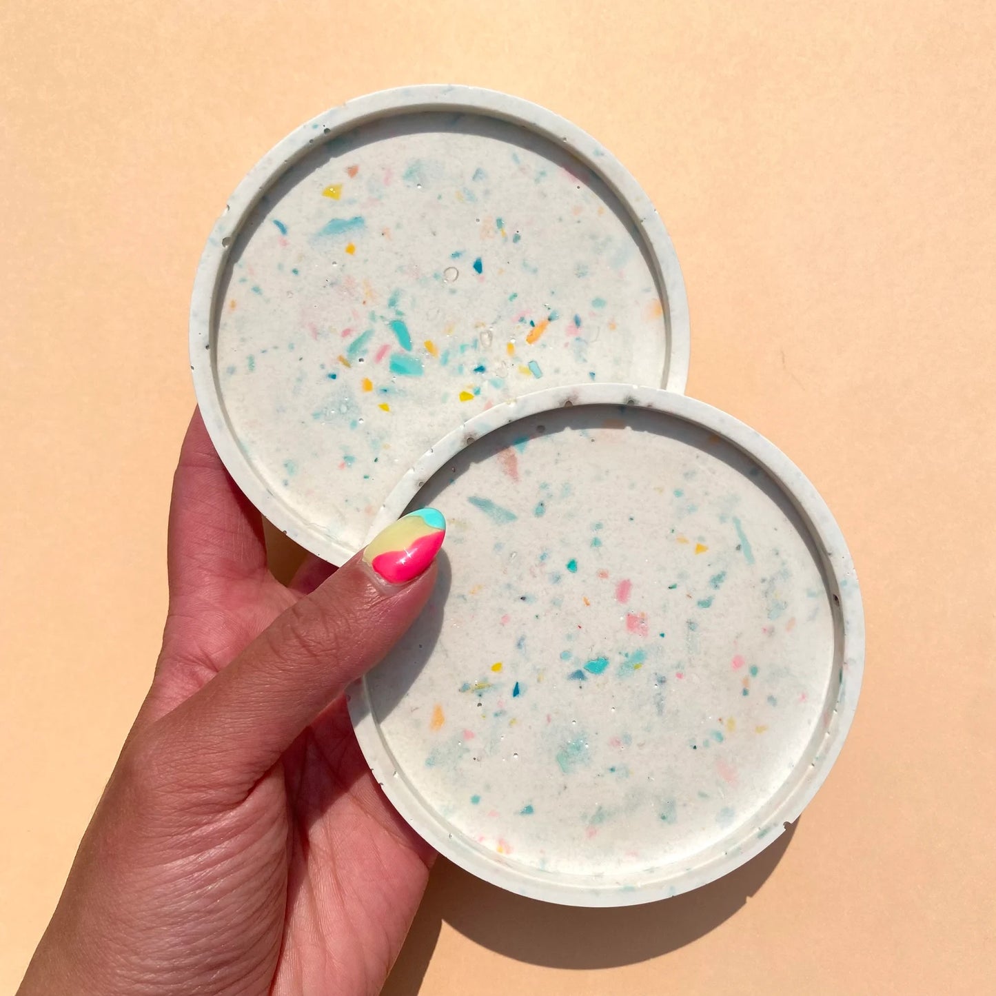 Terrazzo Trinket Dish - Single Coaster