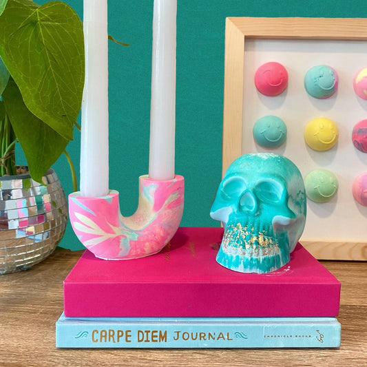 Decorative Skull - Maximalist Home Decor