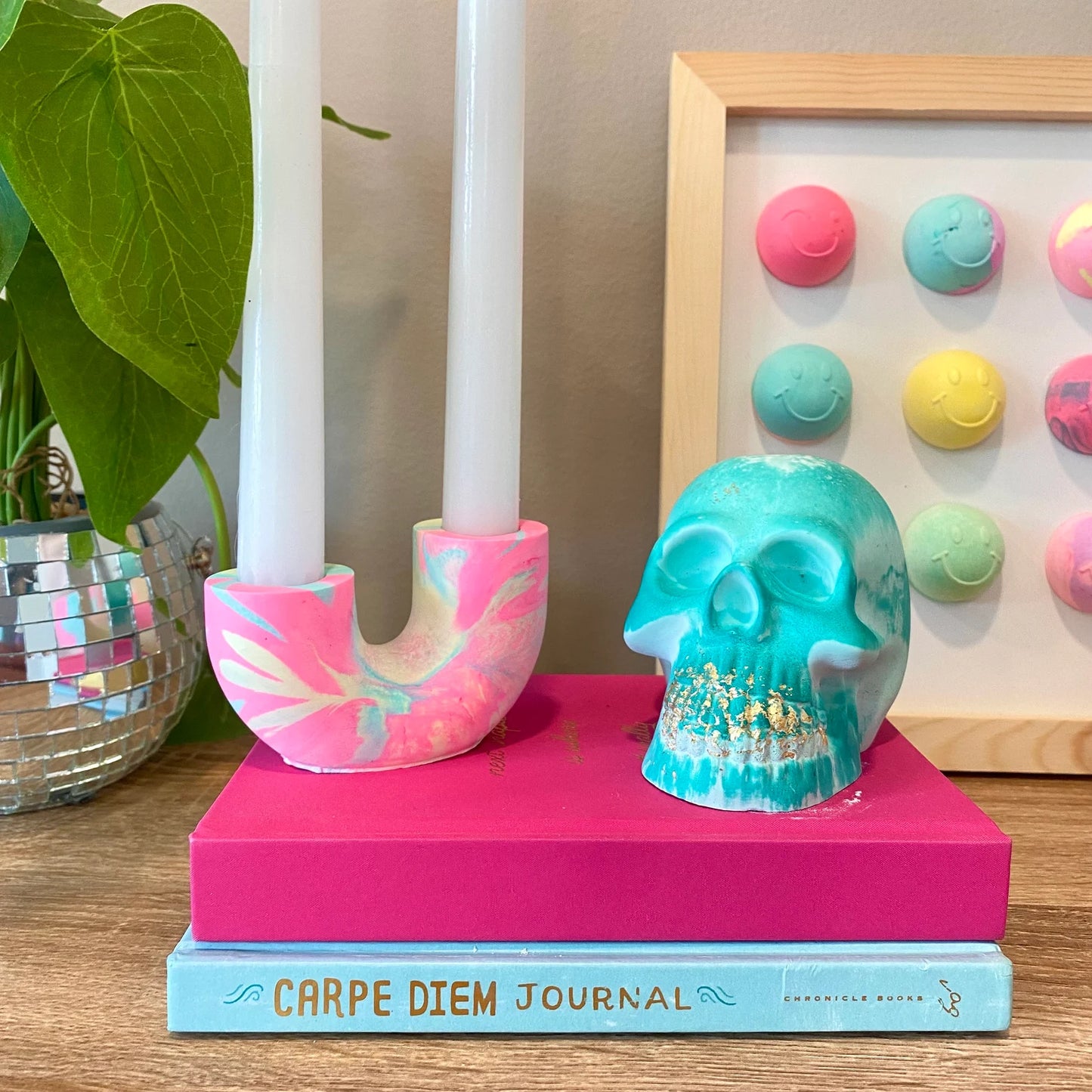 Decorative Skull - Maximalist Home Decor