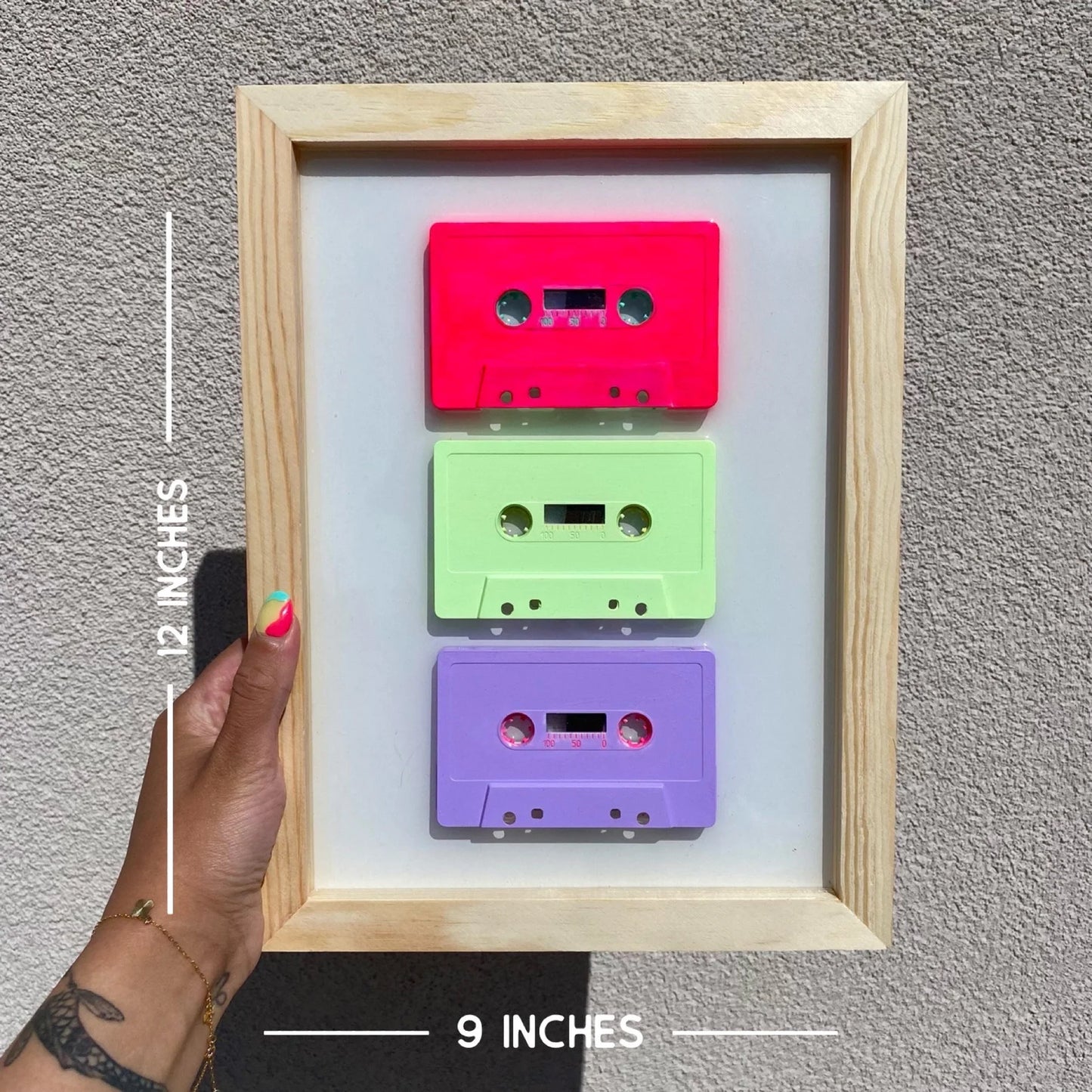 Retro Wall Art - Cassette Tape Wall Decor