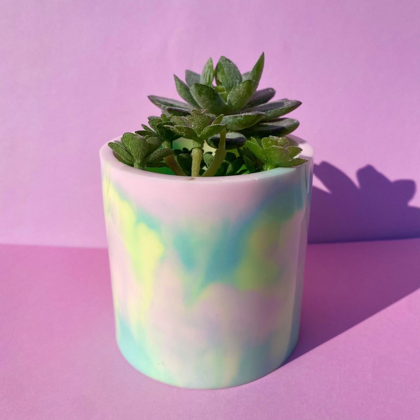 Tie Dye Planter