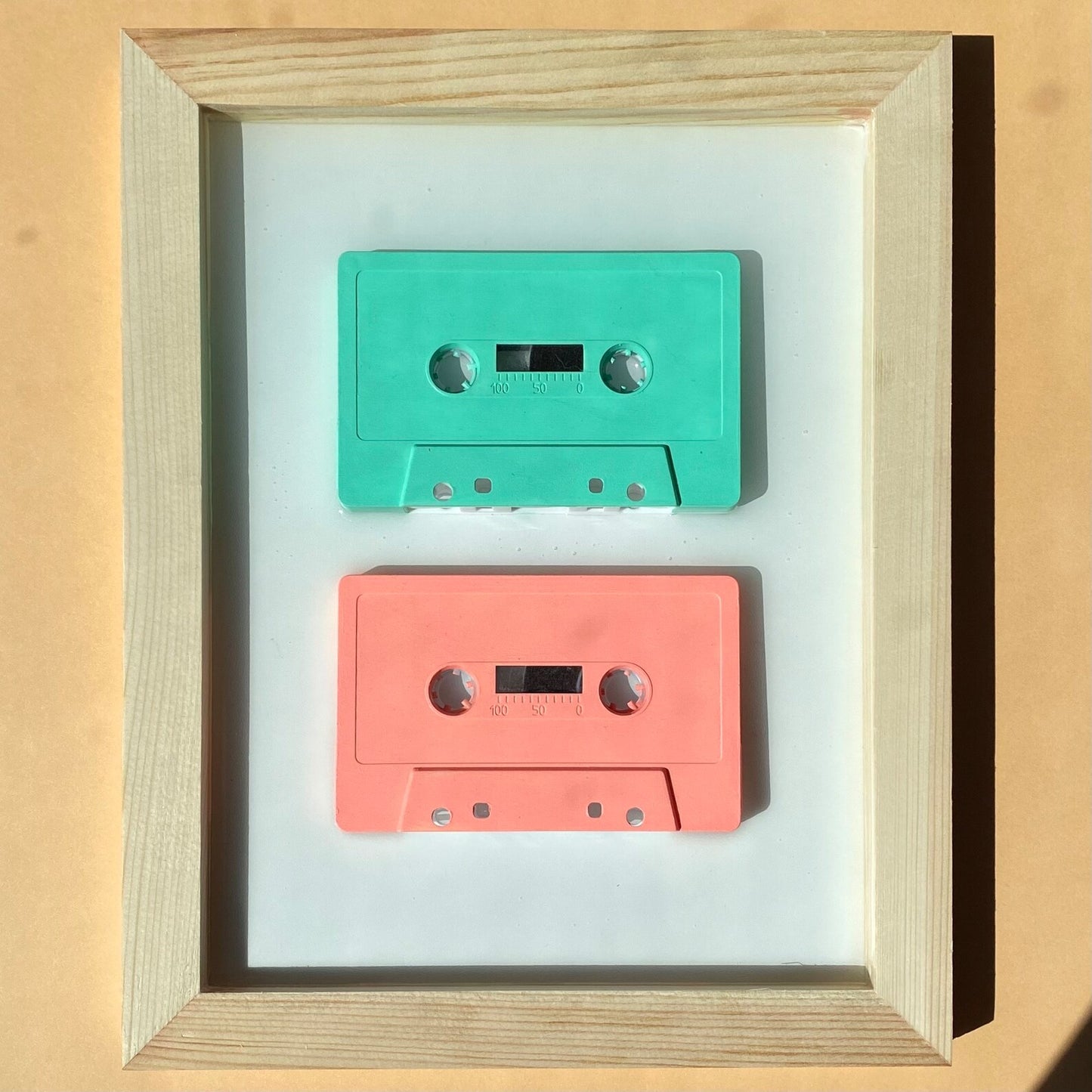 Retro Wall Art - Cassette Tape Wall Hanging