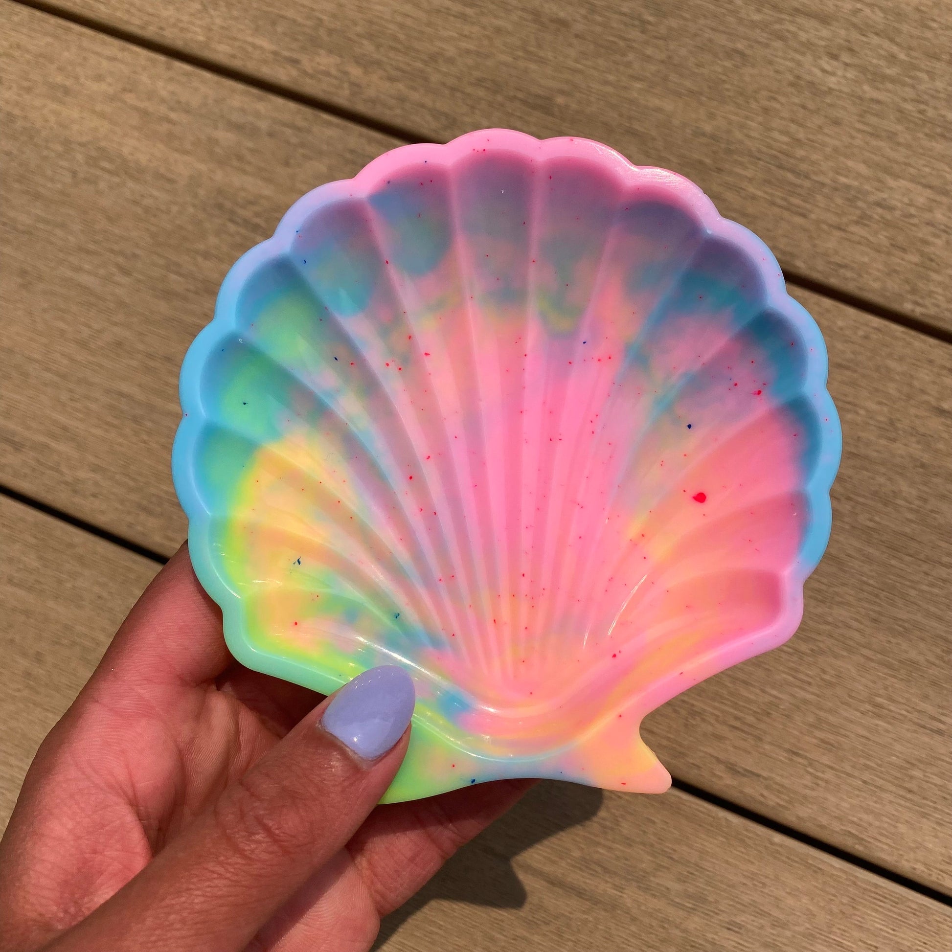 Rainbow Trinket Dish - Maximalist Home Decor, Dopamine Decor - Pride Month